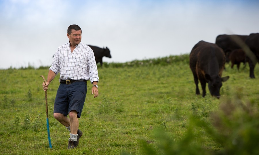 Mark Pilcher of Gear Farm in Cornwall